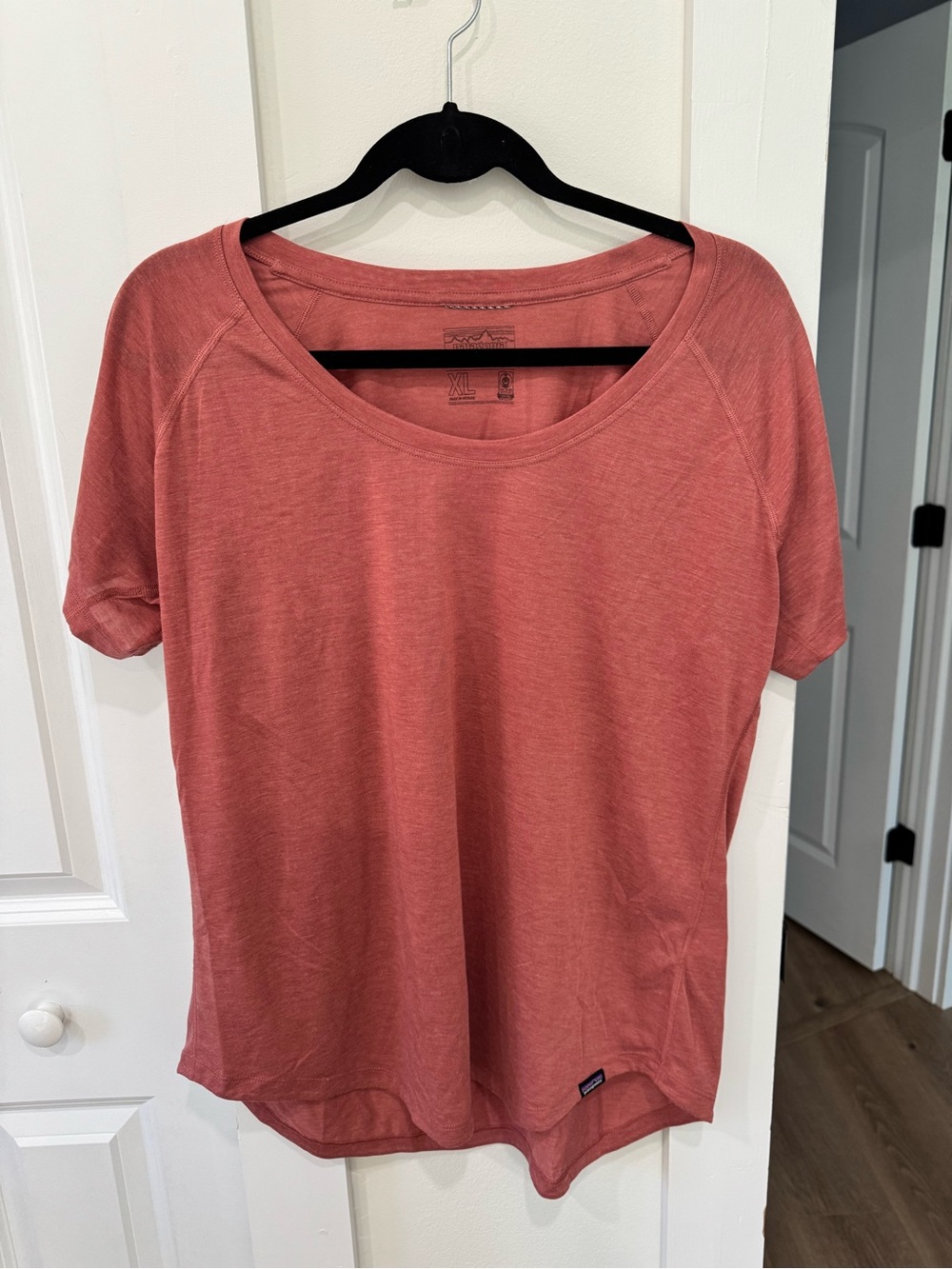Patagonia Women's Short Sleeve Scoop Neck Top - Dusty Coral